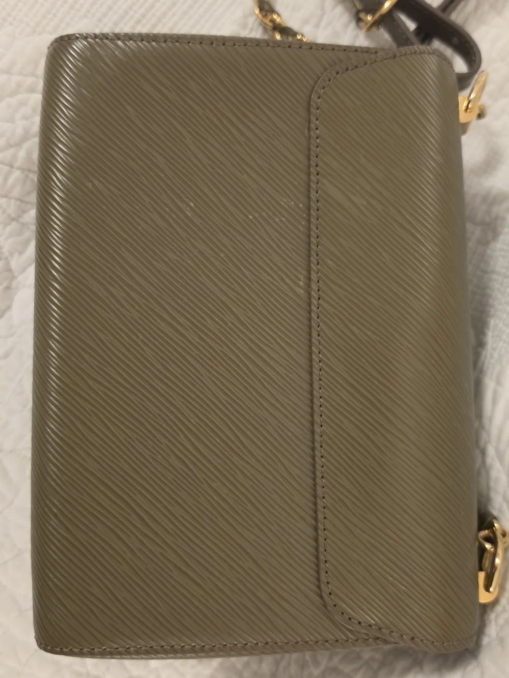 Louis Vuitton Twist Epi Mm Khaki Bag